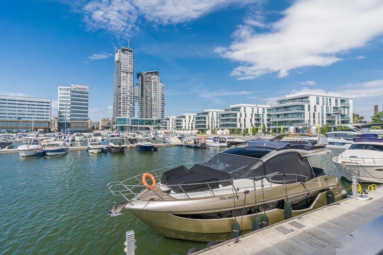 Apartament Faltom 26 Yacht Park Z Tarasem غدينيا المظهر الخارجي الصورة