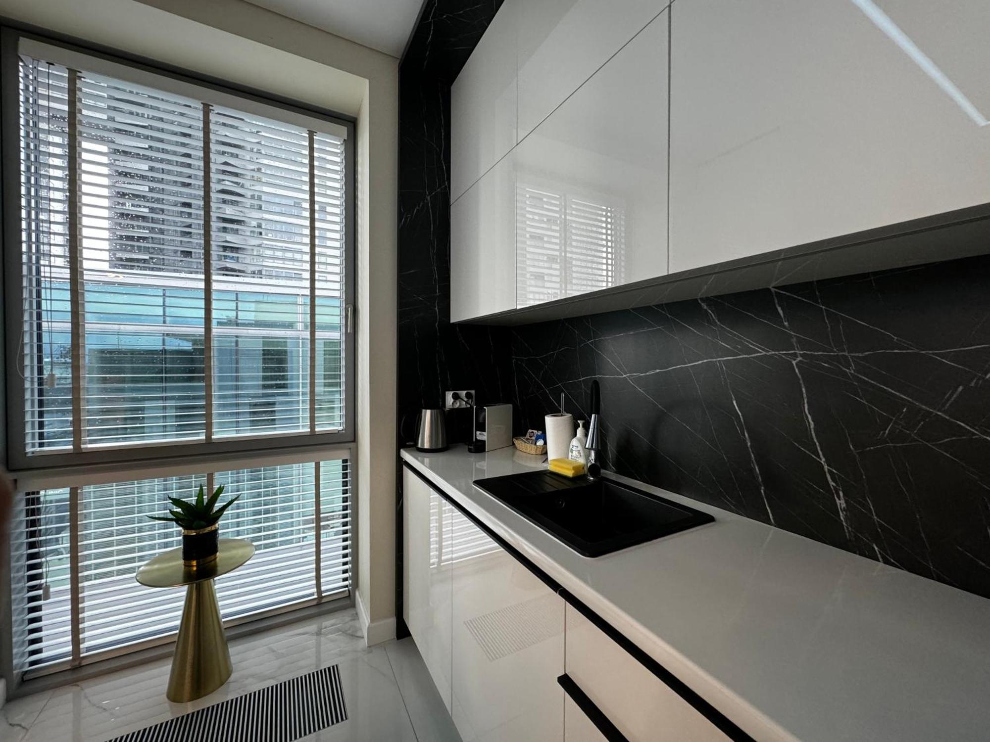 Apartament Faltom 26 Yacht Park Z Tarasem غدينيا المظهر الخارجي الصورة