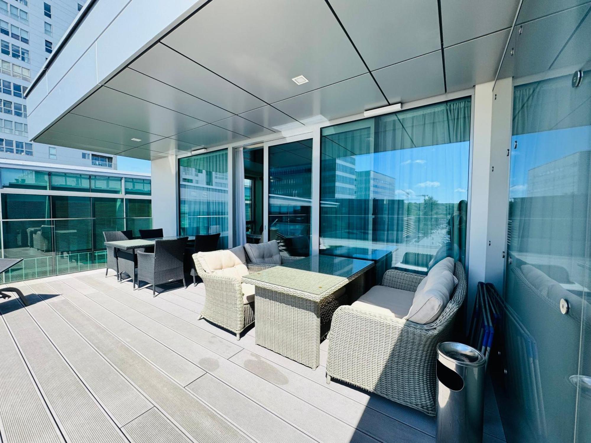 Apartament Faltom 26 Yacht Park Z Tarasem غدينيا المظهر الخارجي الصورة